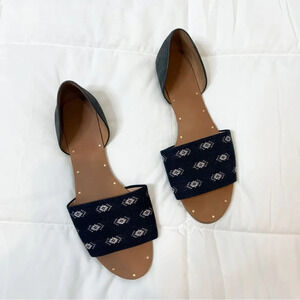 Madewell Thea Diamond Knit Sandals